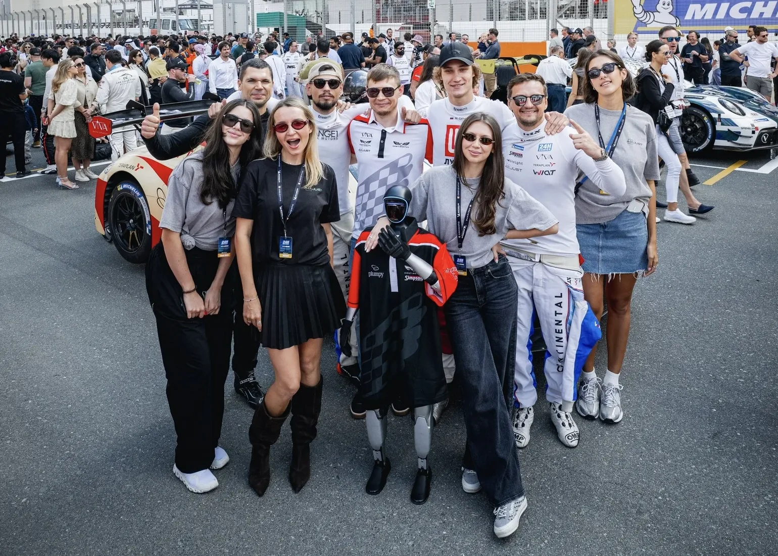 How a Humanoid Robot Generated Organic Buzz at a Race Weekend